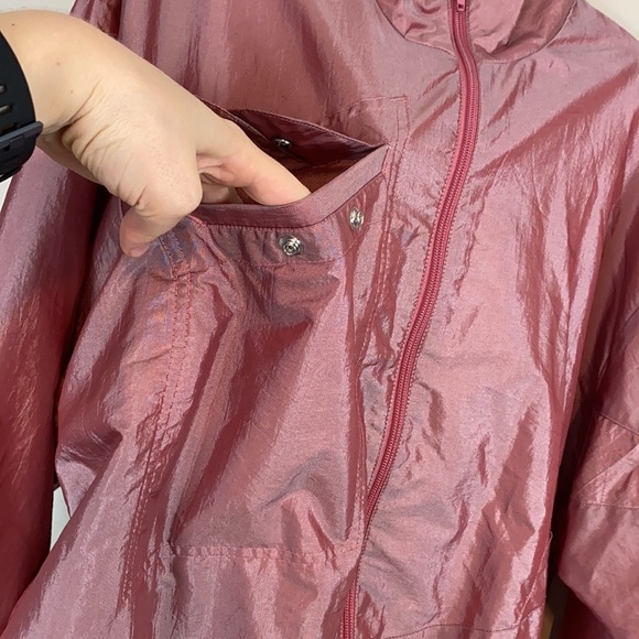 Passports Vintage Pink Windbreaker Jacket Size XL - Picture 6 of 13
